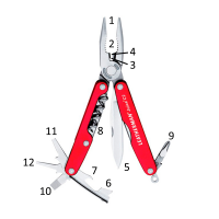 Alicate Leatherman Juice C2 Inferno Red